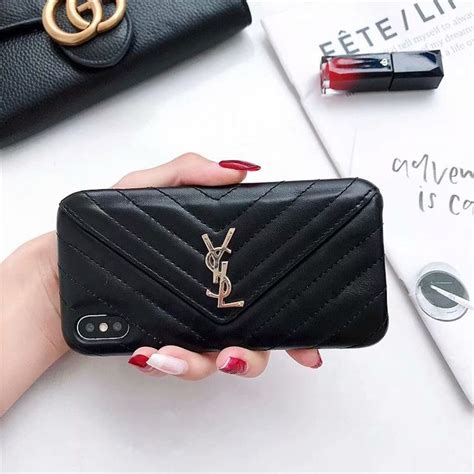 cover iphone xs max ysl|Designer Phone Cases & Tech Accessories .